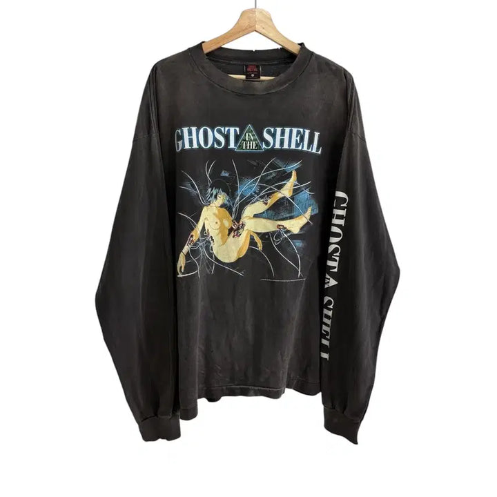 [BUNJANG] Saint Michael 24AW Ghost in the Shell Ilya Gits Long Sleeve T-shirt XL / 세인트미카엘 24AW 공각 기동대 일리아 깃츠 롱 슬리브