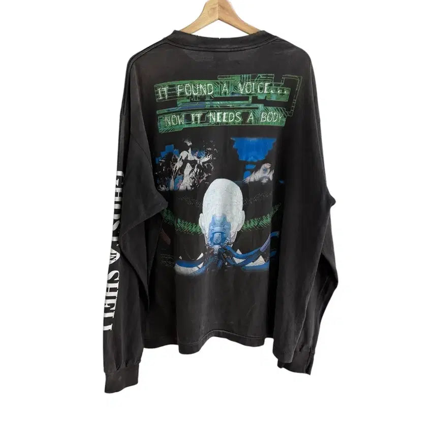 [BUNJANG] Saint Michael 24AW Ghost in the Shell Ilya Gits Long Sleeve T-shirt XL / 세인트미카엘 24AW 공각 기동대 일리아 깃츠 롱 슬리브