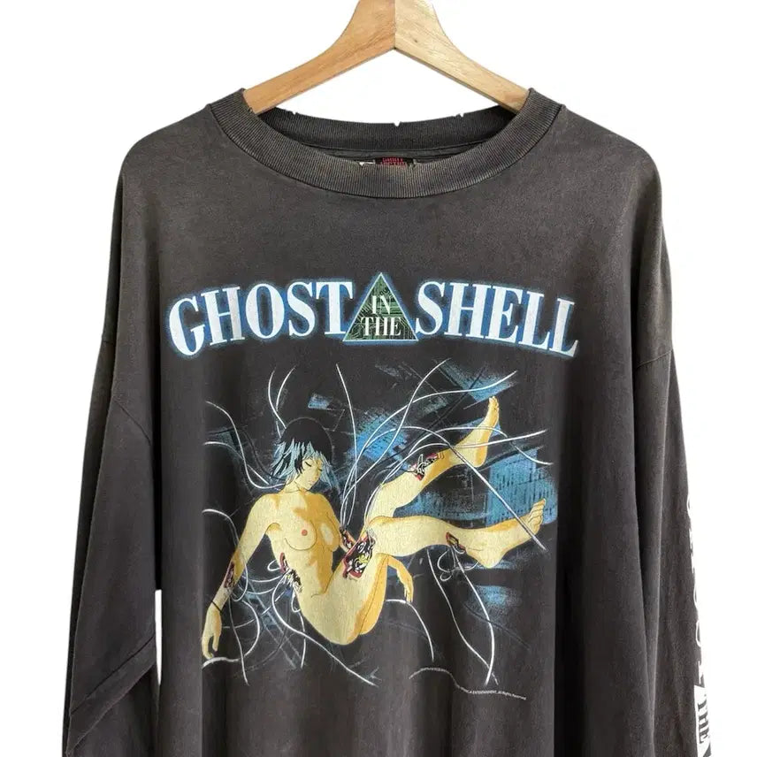 [BUNJANG] Saint Michael 24AW Ghost in the Shell Ilya Gits Long Sleeve T-shirt XL / 세인트미카엘 24AW 공각 기동대 일리아 깃츠 롱 슬리브
