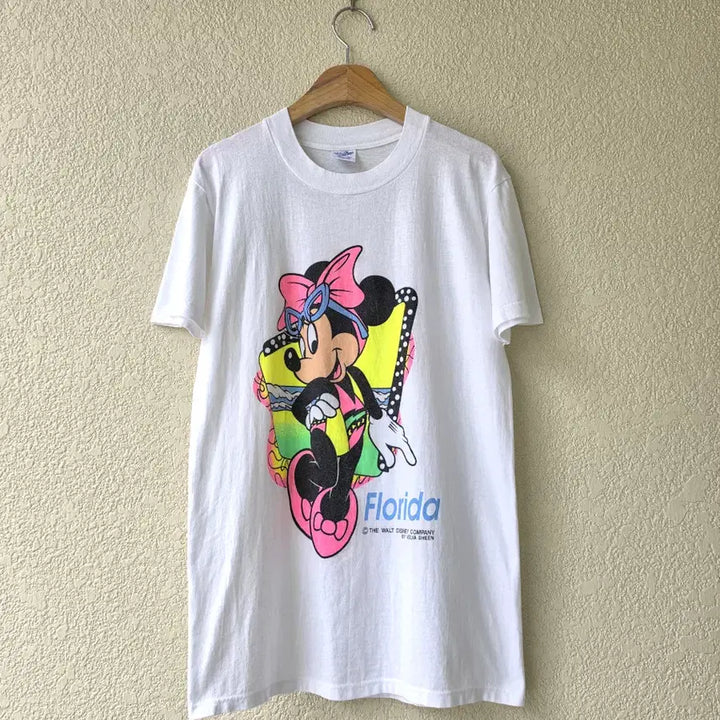 [BUNJANG] 90s BarvaShine Mini Mouse T-Shirt / 90s 벨바쉰 미니마우스 (made in usa)