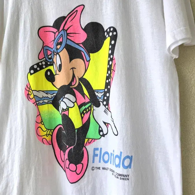 [BUNJANG] 90s BarvaShine Mini Mouse T-Shirt / 90s 벨바쉰 미니마우스 (made in usa)