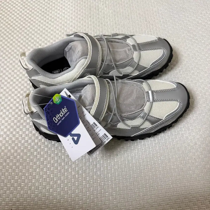 [BUNJANG] Fila Espace Mary Jane Shoes Silver 245 / 휠라 에샤페 메리제인(새상품)