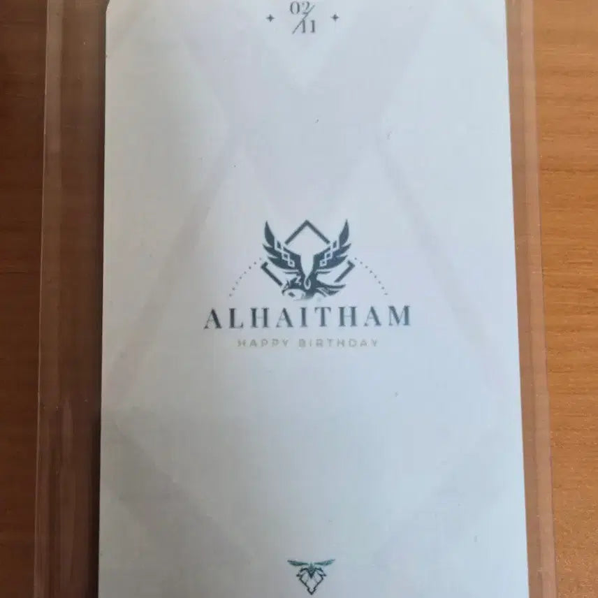 [BUNJANG] Alhaitham Birthday Photocard / 원신 비공굿 알하이탐 생일 포카