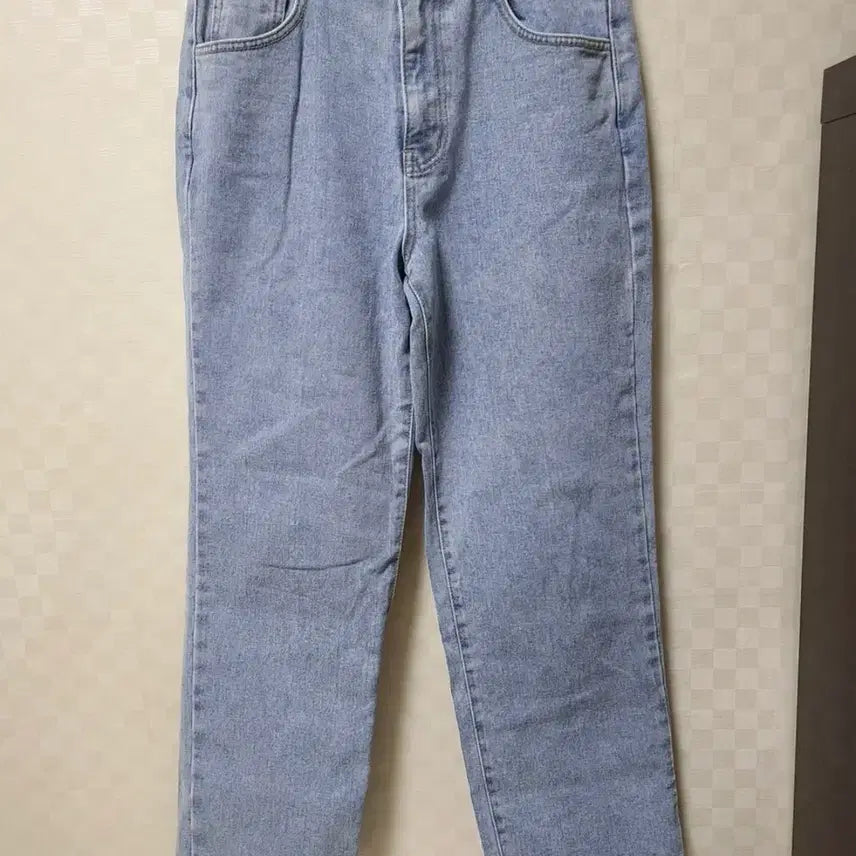 [BUNJANG] Light Wash Straight Leg Pants / 연청 일자 팬츠