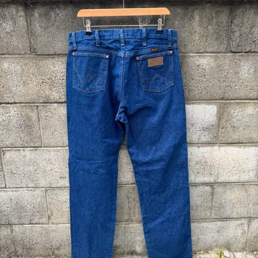 [BUNJANG] 00s Wrangler 13MWZPW Cowboy Cut Denim Pants 34x32 / 00s 랭글러 빈티지 13mwzpw 카우보이컷 데님 팬츠 34