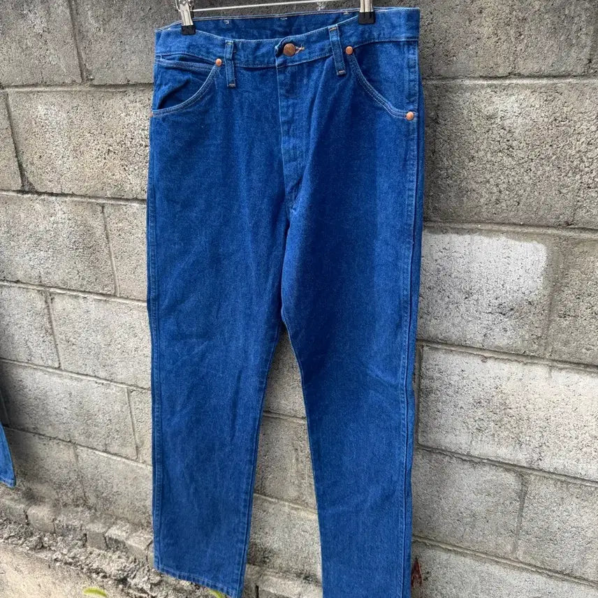 [BUNJANG] 00s Wrangler 13MWZPW Cowboy Cut Denim Pants 34x32 / 00s 랭글러 빈티지 13mwzpw 카우보이컷 데님 팬츠 34