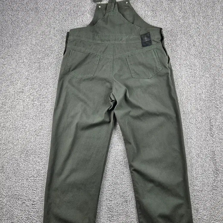 [BUNJANG] ONE TEASPOON Defender Khaki Overalls (Size 32" Estimated) / 원티스푼 디펜더 멜빵 오버롤 슈트 ( 32"추정 ) / 12689