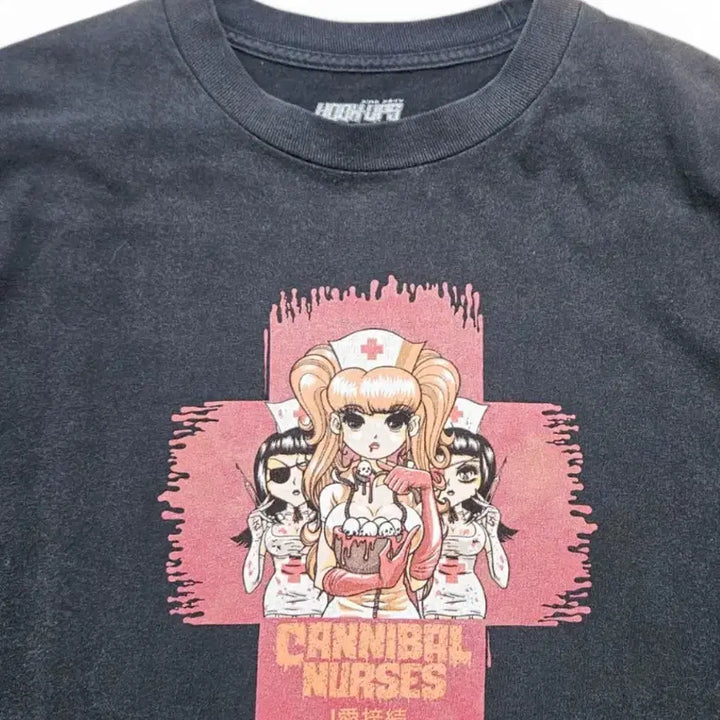 [BUNJANG] Hook Ups Carnival Nurse T-Shirt XL / 훅업 Hook Ups 카니발널스 티셔츠 XL