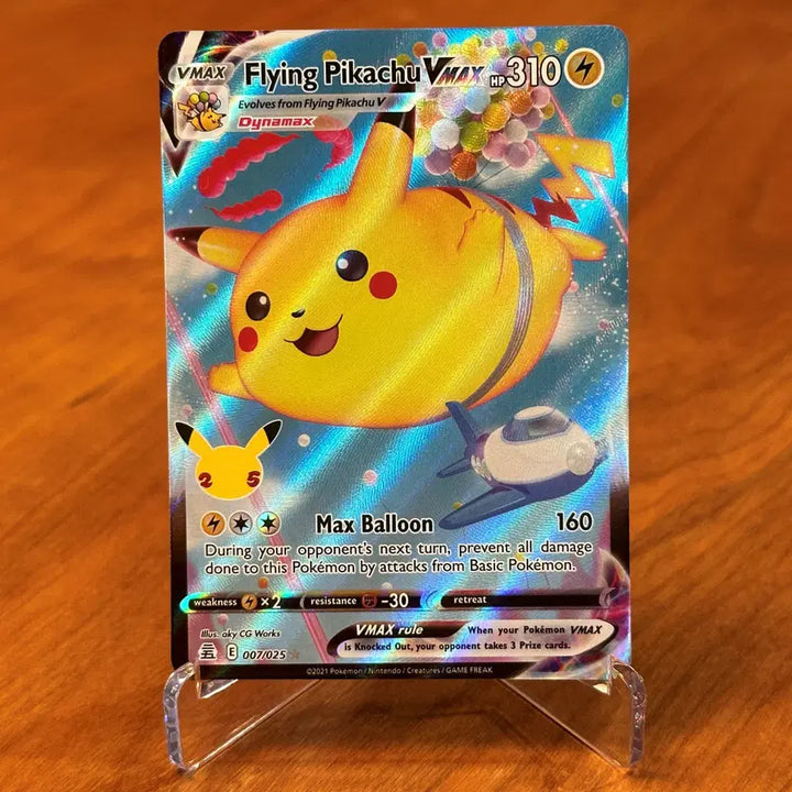 [BUNJANG] Pokemon Card North American 25th Anniversary Flying Pikachu VMAX / (영판) 포켓몬카드 북미 25주년 공중날기 피카츄 VMAX