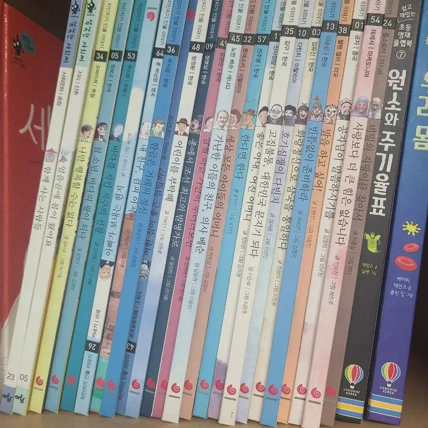 [BUNJANG] Jinjiji Figure Story Book Collection (60 Volumes) / 지인지기 인물 이야기 판매합니다 60권 [ 급처분 ]