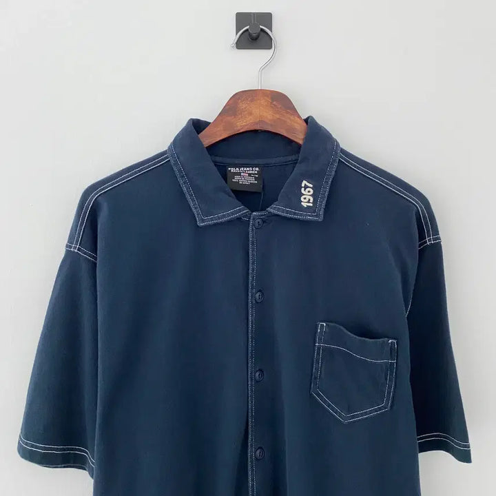 [BUNJANG] Polo Collar Half Sleeve T-Shirt (Men&