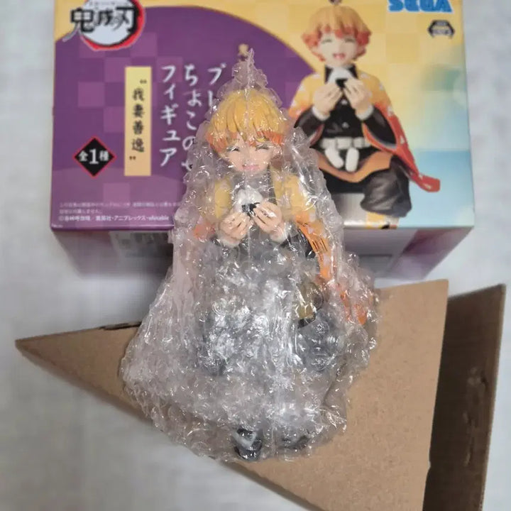 [BUNJANG] Demon Slayer Zenitsu Chokonose Premium Figure / (단순개봉) 귀멸의 칼날 젠이츠 쵸코노세 초코노세 피규어