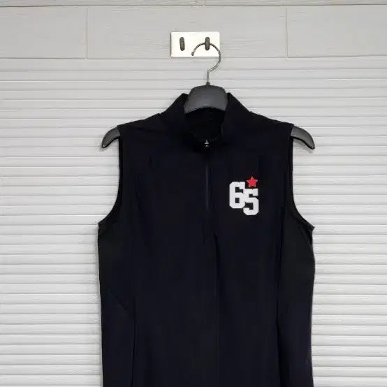 [BUNJANG] Pas de Golf Sleeveless Half-Zip Vest Black Size 90 / 파사디골프 민소매 반짚업90