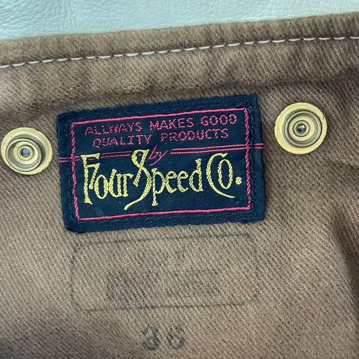 [BUNJANG] POSFEED Leather Rider Jacket Ivory / 포스피드 레더 라이더 자켓 아이보리