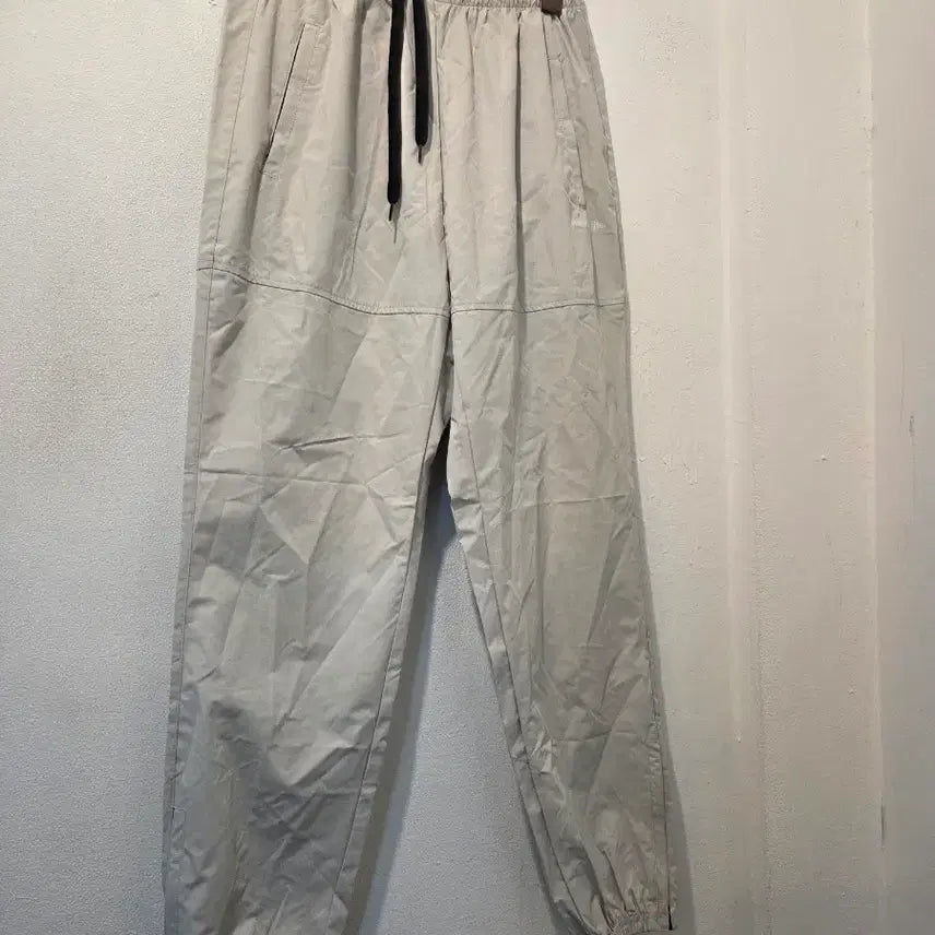[BUNJANG] Beige Training Sweatpants Jogger Pants / 베이지색 트레이닝 땀복바지 가47