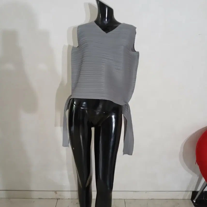 [BUNJANG] Pleats Me Pleats Blouse Free Size / 플리츠미 플리츠 블라우스 Free