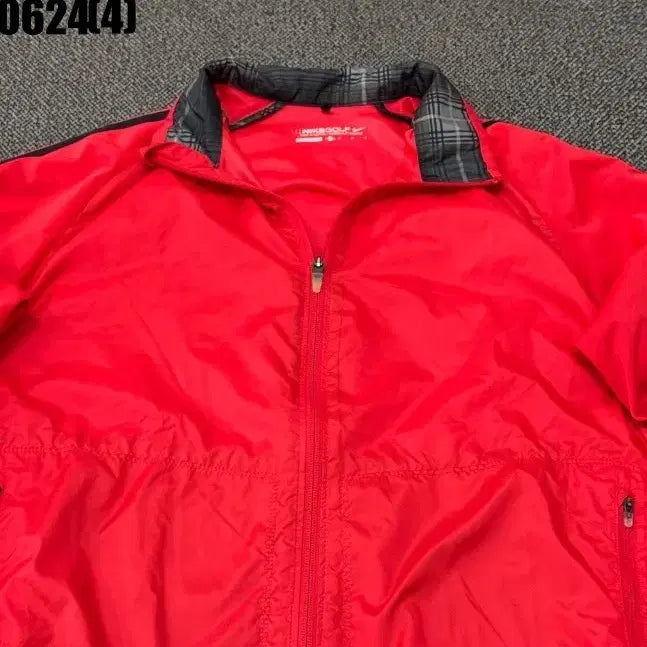 [BUNJANG] Nike Golf Windbreaker Jacket Red M / 나이키 골프 바람막이 자켓 레드 M 0624