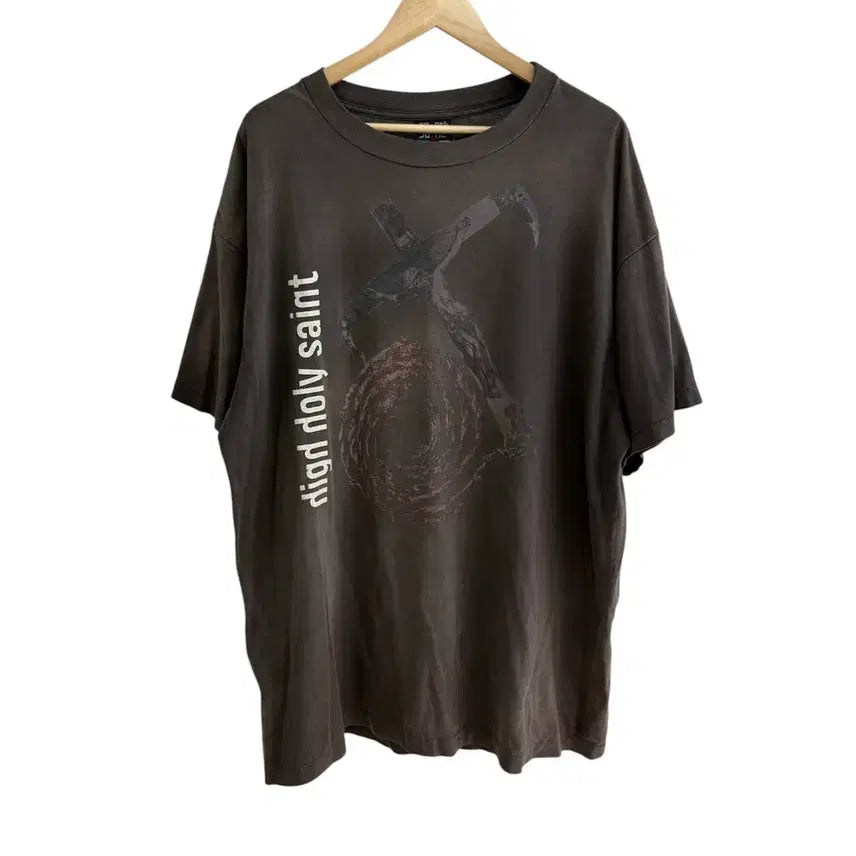 [BUNJANG] Saint Michael 22SS Nine Inch Nails Printing T-Shirt / 세인트미카엘 22SS 나인인치 네일스 프린팅 티셔츠