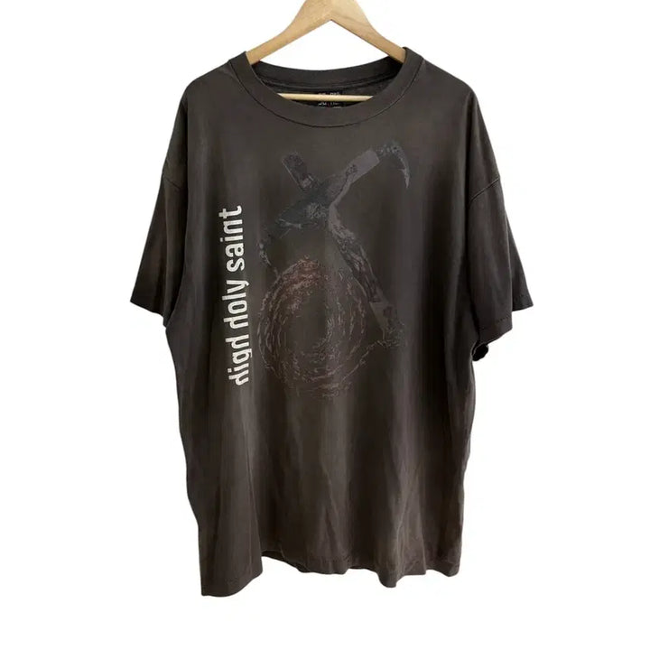 [BUNJANG] Saint Michael 22SS Nine Inch Nails Printing T-Shirt / 세인트미카엘 22SS 나인인치 네일스 프린팅 티셔츠
