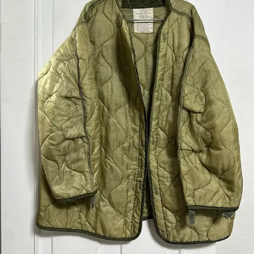 [BUNJANG] US Military M65 Fishtail Liner - Size M (1973 Winfield Mfg.) / 미군 M65 피쉬테일 내피