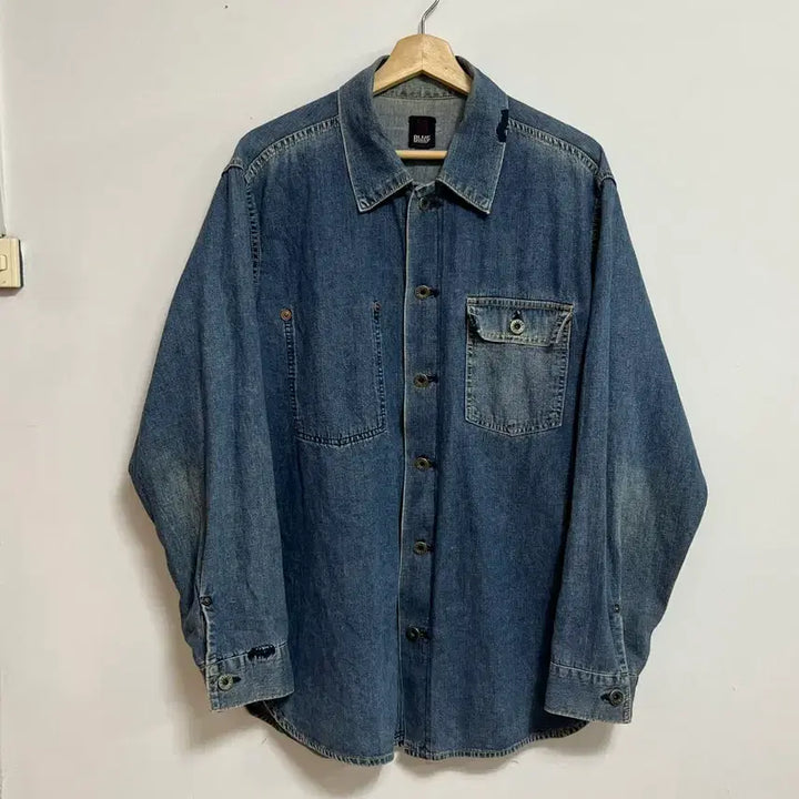 [BUNJANG] Blueway Denim Shirt / 블루웨이 데님셔츠