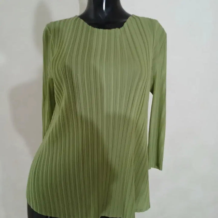 [BUNJANG] Pleatsme Pleated Blouse Free Size / 024 플리츠미 플리츠 블라우스 Free