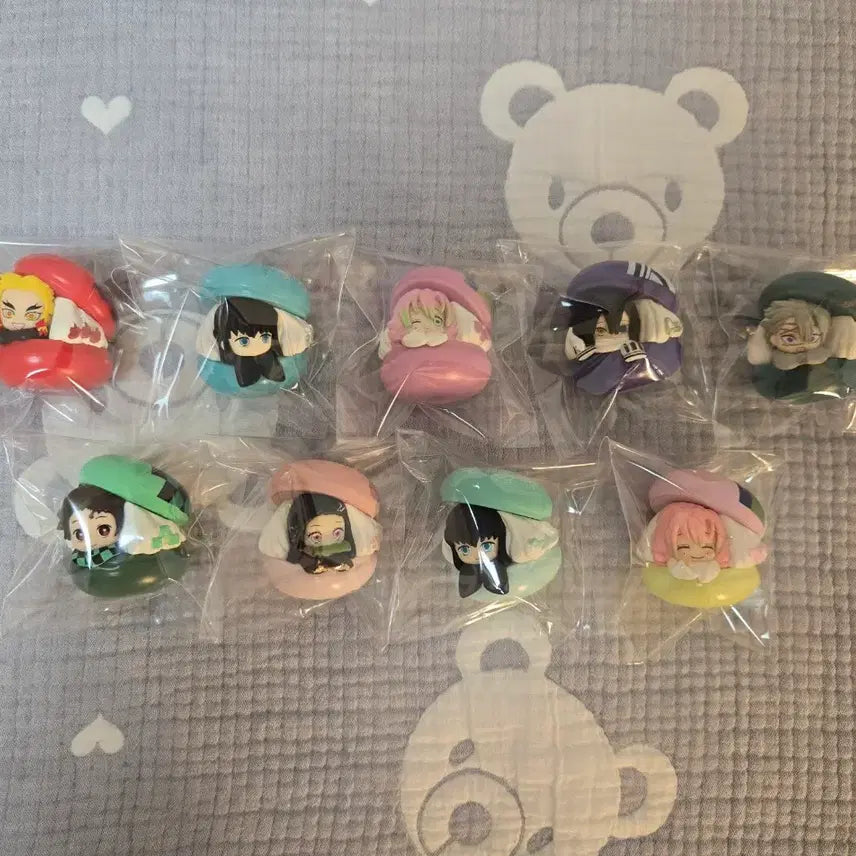 [BUNJANG] Demon Slayer Macaron Figure Bundle Set / 귀멸의칼날 마카롱(일괄)