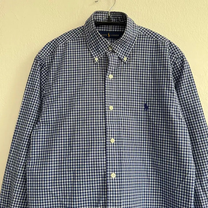 [BUNJANG] Polo Ralph Lauren Checkered Shirt (XS) / [XS] 폴로 랄프로렌 체크 셔츠