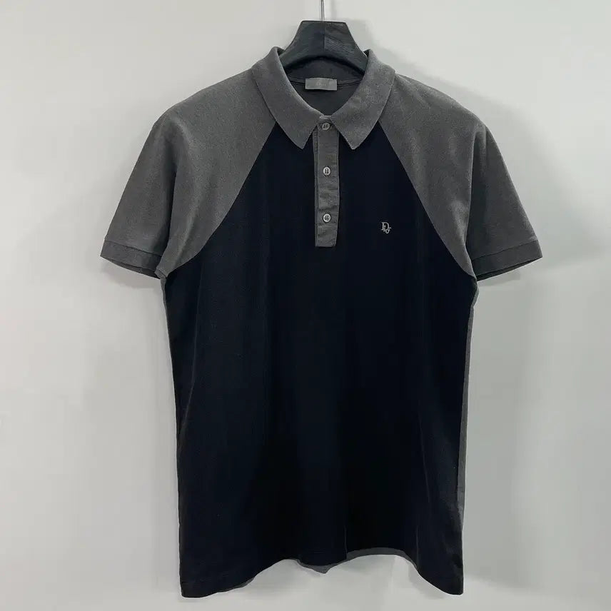 [BUNJANG] Dior Homme Raglan Short Sleeve Polo Shirt / 디올 옴므 나그랑 반팔 카라티 (on.584)