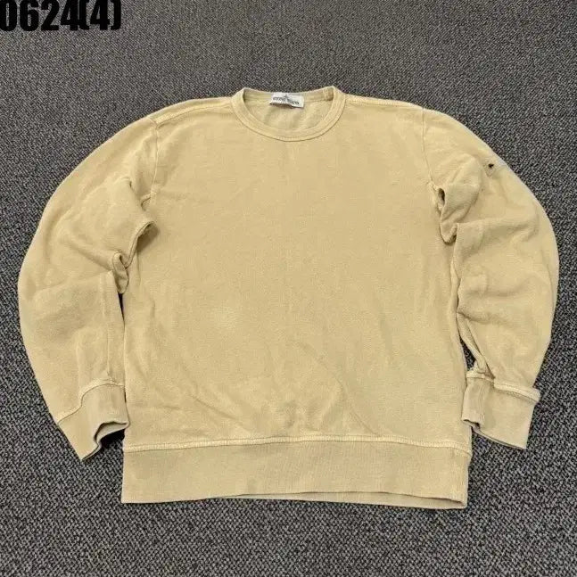 [BUNJANG] Stone Island Sweatshirt Beige / 스톤아일랜드 맨투맨 베이지 0624