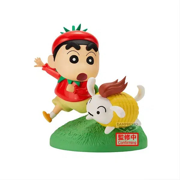 [BUNJANG] Crayon Shin-chan Vegetable Costume Figure Set / 짱구는  못말려 채소코스튬 피규어