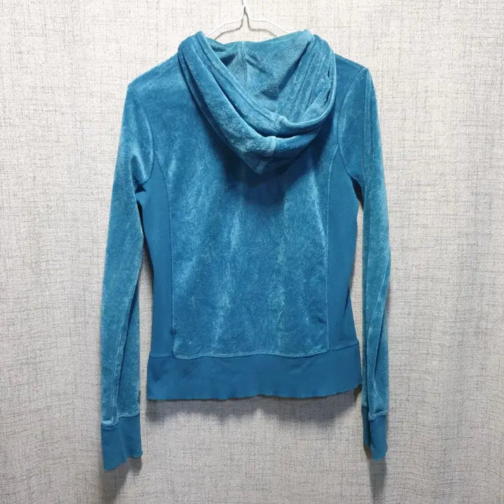[BUNJANG] Nike Velour Zip-Up Hoodie Blue S / 나이키 벨루어 후드집업 블루 s