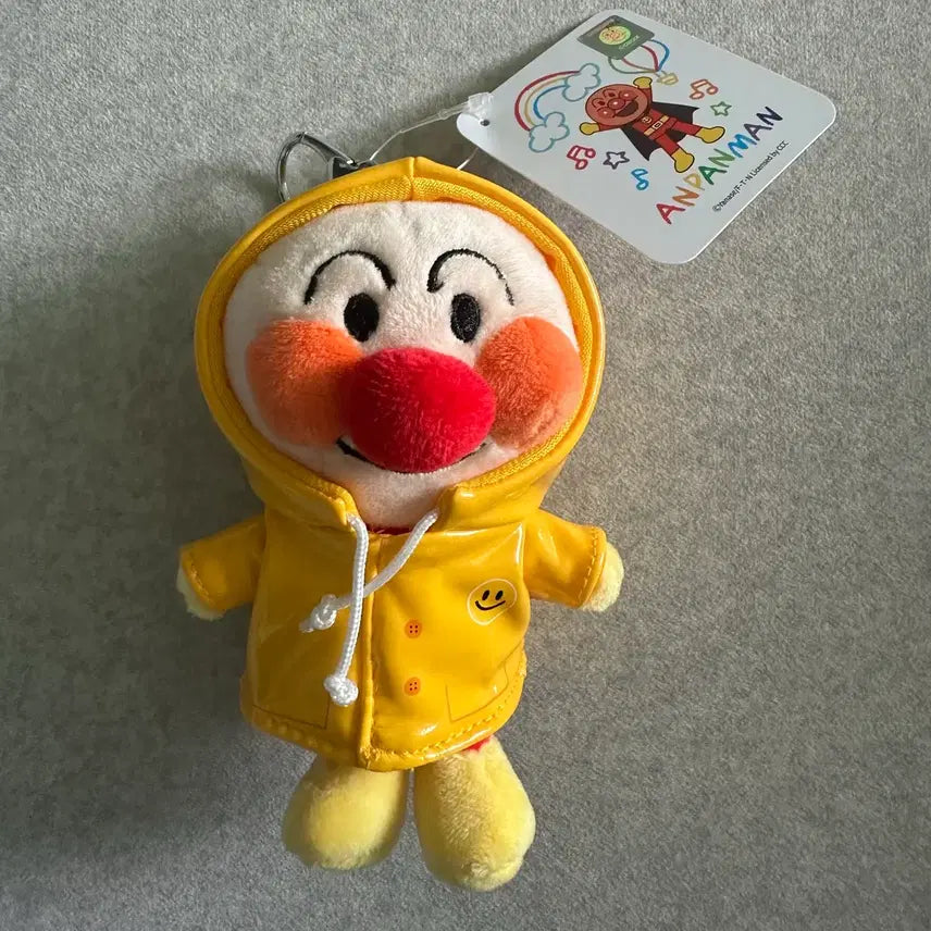 [BUNJANG] Anpanman Raincoat Keyring / CGV 호빵맨 우비 키링