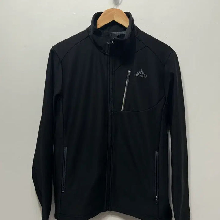 [BUNJANG] Adidas Black Track Top Zip-Up Size 100 / 아디다스 블랙 트랙탑 집업 100사이즈