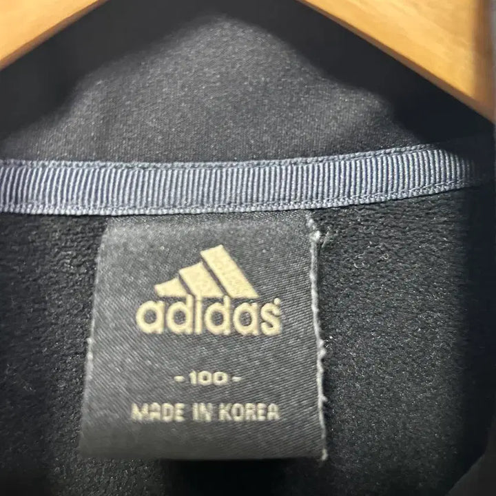 [BUNJANG] Adidas Black Track Top Zip-Up Size 100 / 아디다스 블랙 트랙탑 집업 100사이즈