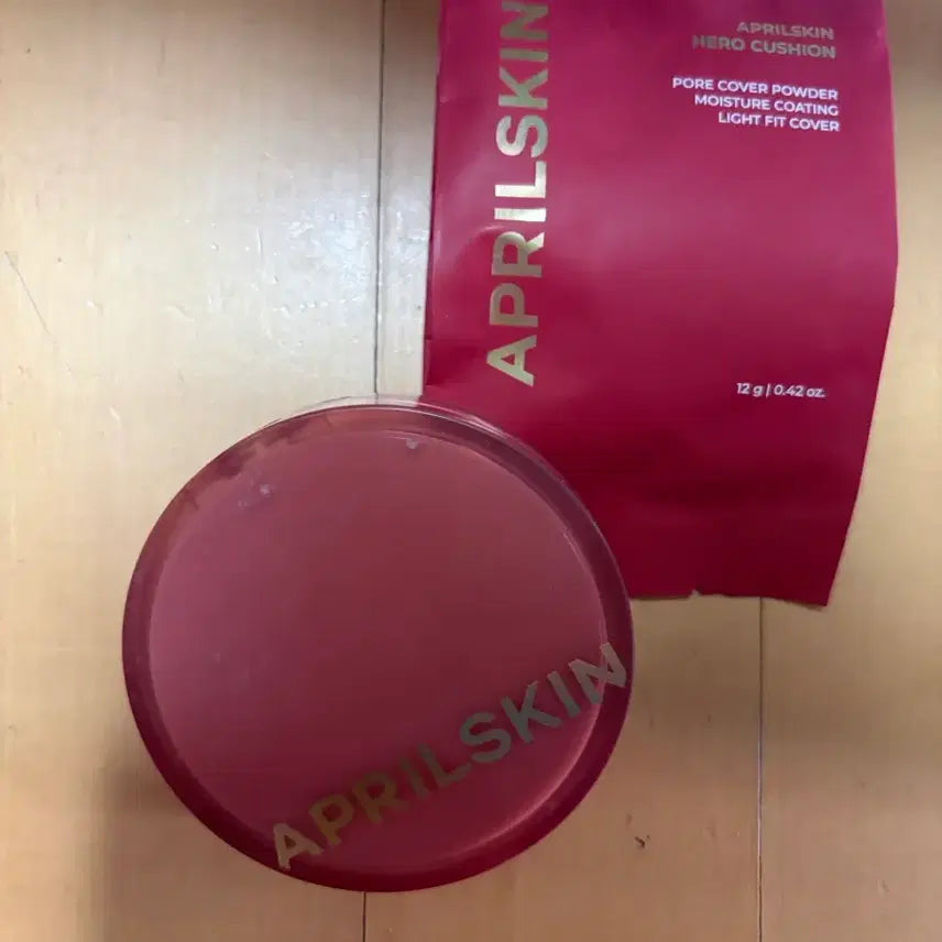 [BUNJANG] Aprilskin Hero Cushion 21 (Refill + Case) / 에이프릴스킨 히어로 쿠션 21호 리필 + 케이스