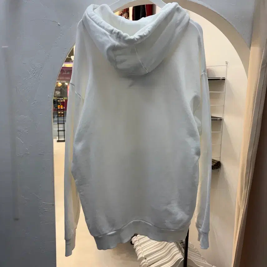 [BUNJANG] Reebok Big Logo Hoodie White / 리복 빅로고 후드티 화이트