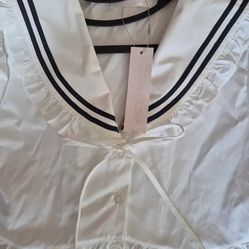 [BUNJANG] Idang Club Sailor Blouse / 아이당클럽 세일러 블라우스