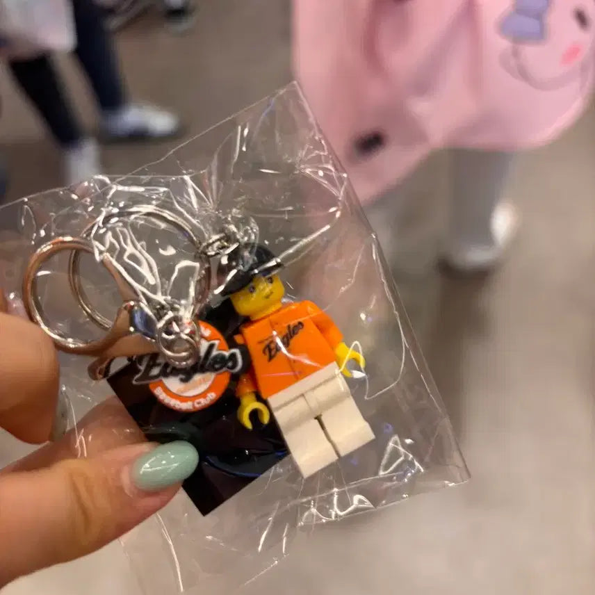 [BUNJANG] Hanwha Eagles Lego Keychain / 한화 레고키링