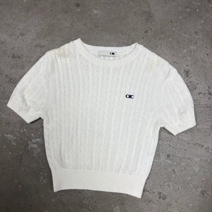 [BUNJANG] oioi Short Sleeve Knit Top / oioi 반팔 니트[2963]