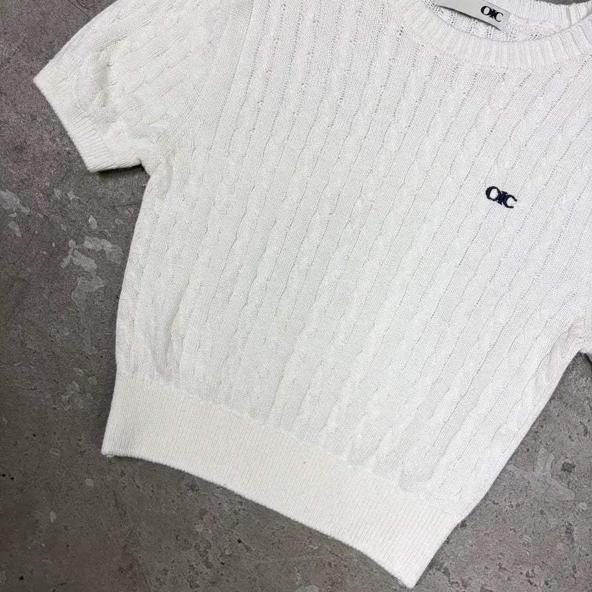 [BUNJANG] oioi Short Sleeve Knit Top / oioi 반팔 니트[2963]
