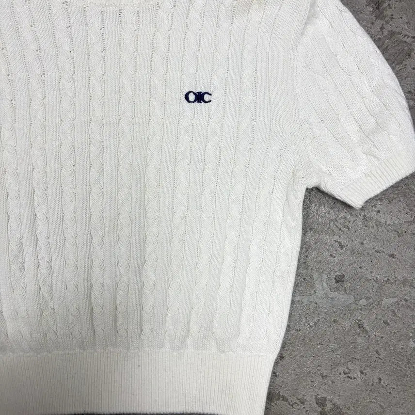 [BUNJANG] oioi Short Sleeve Knit Top / oioi 반팔 니트[2963]