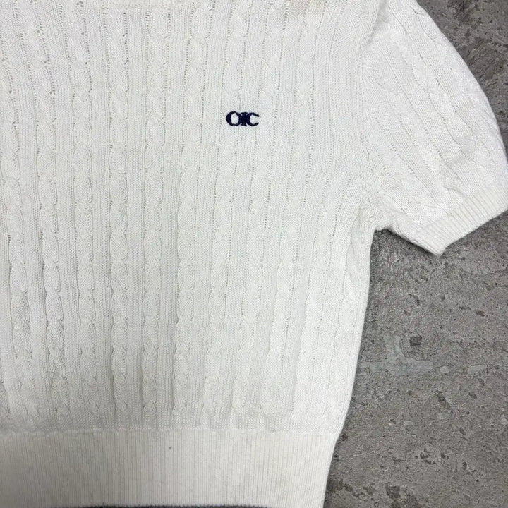 [BUNJANG] oioi Short Sleeve Knit Top / oioi 반팔 니트[2963]