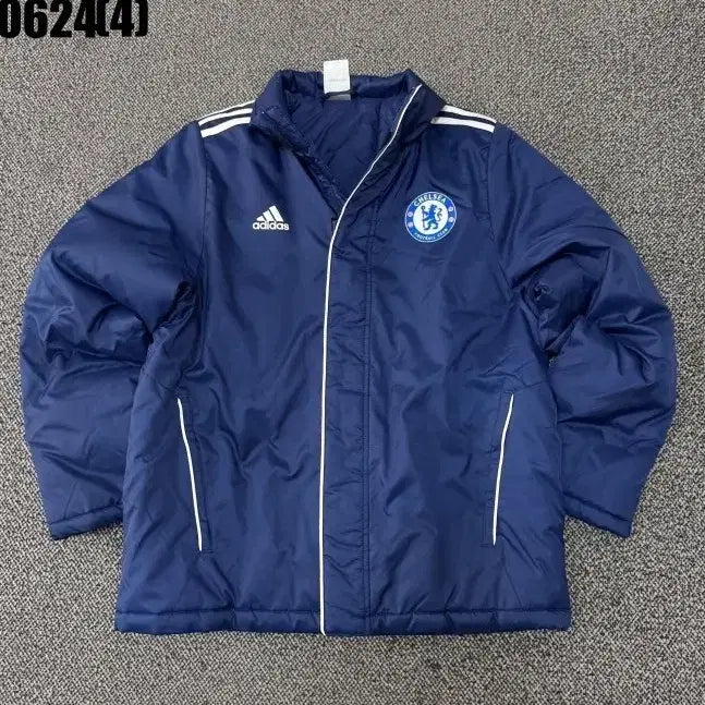 [BUNJANG] Adidas Chelsea FC Windbreaker Jacket M / 아디다스 첼시FC 윈드 브레이커 자켓 M 0624