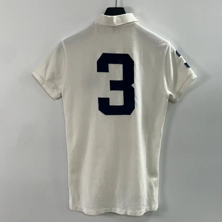 [BUNJANG] Polo Ralph Lauren Big Pony White Short Sleeve Polo Shirt / 폴로 랄프로렌 빅포니 화이트 반팔카라티 (on.1003)