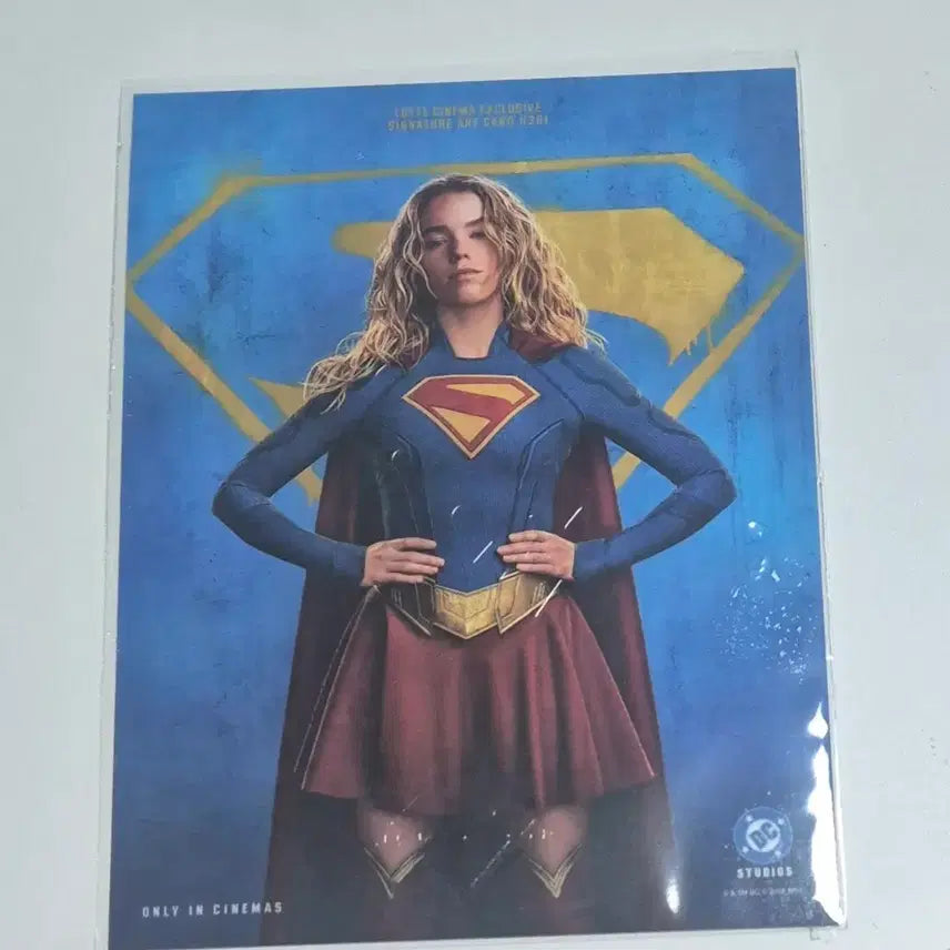 [BUNJANG] Supergirl Art Card / 슈퍼걸 아트카드 롯데시네마 익일발송
