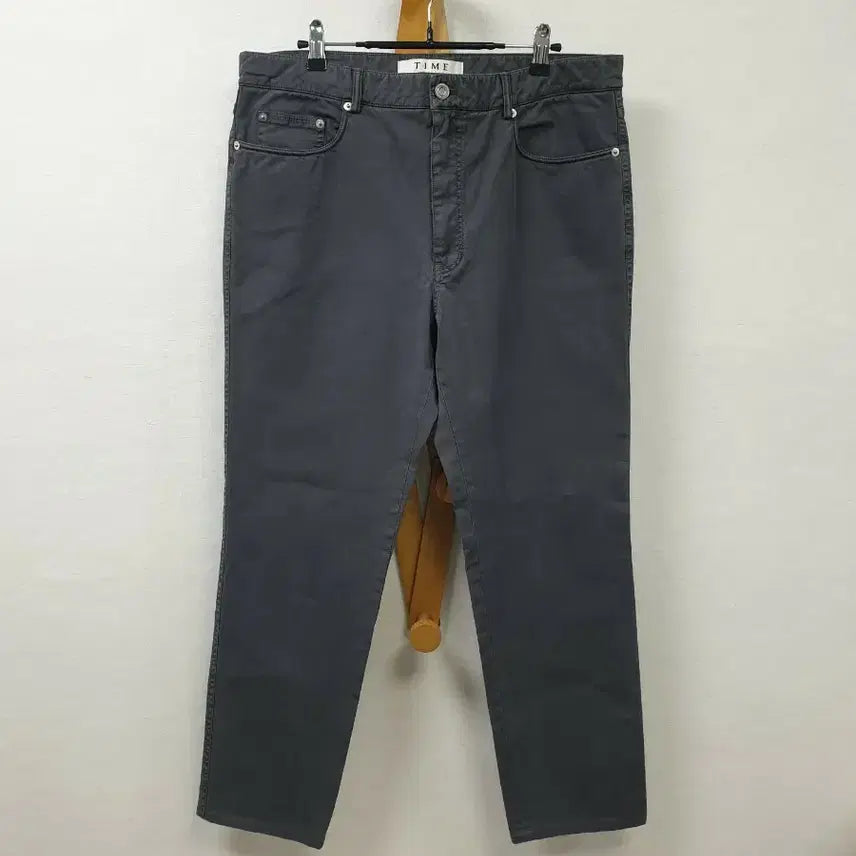 [BUNJANG] Time Homme Span Pants Charcoal (Size 34) / [남34] 타임옴므 스판팬츠 차콜