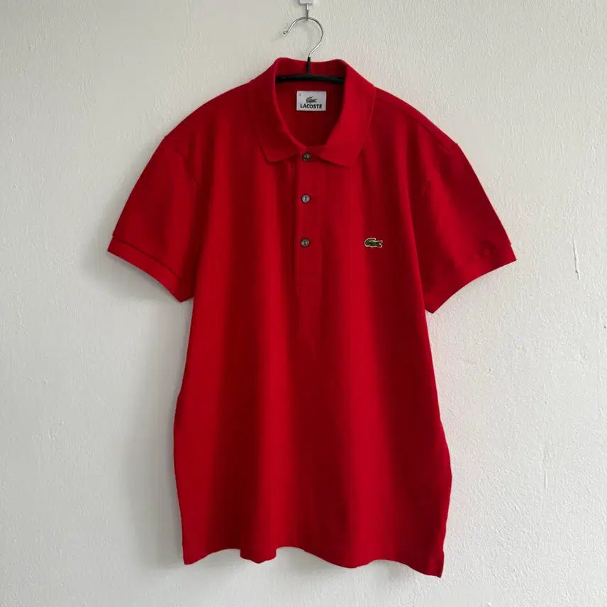[BUNJANG] Lacoste Short Sleeve Polo Shirt Size 3 / [3] 라코스테 반팔 카라티