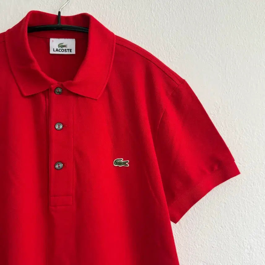 [BUNJANG] Lacoste Short Sleeve Polo Shirt Size 3 / [3] 라코스테 반팔 카라티