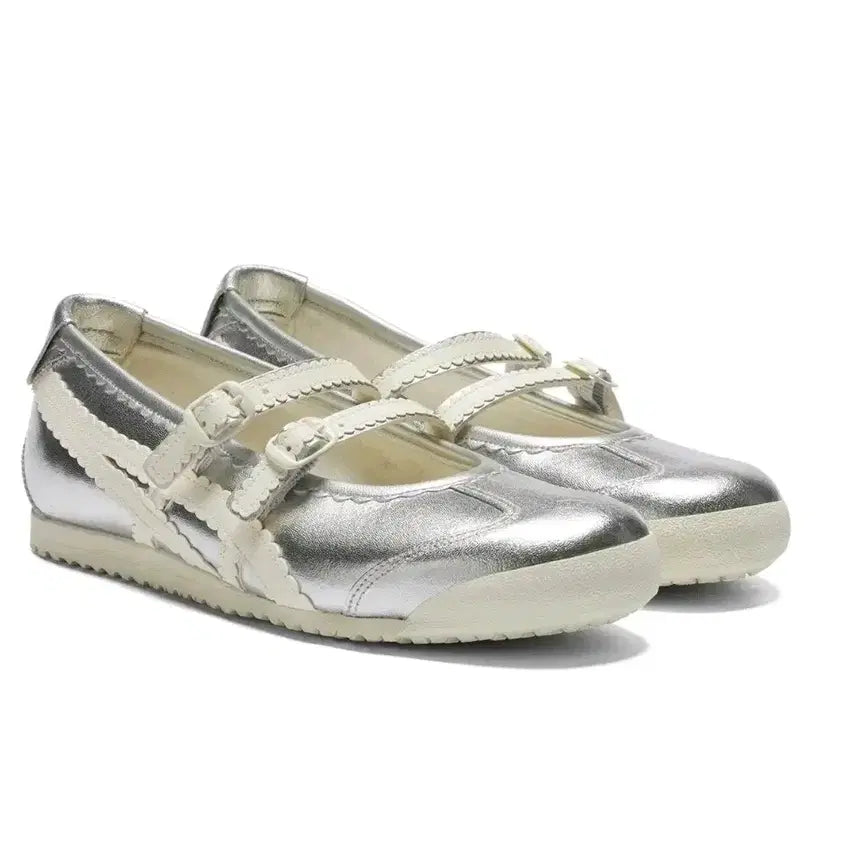 [BUNJANG] Onitsuka Tiger Mexico 66 Mary Jane Silver / 오니츠카타이거 멕시코66 메리제인 실버240